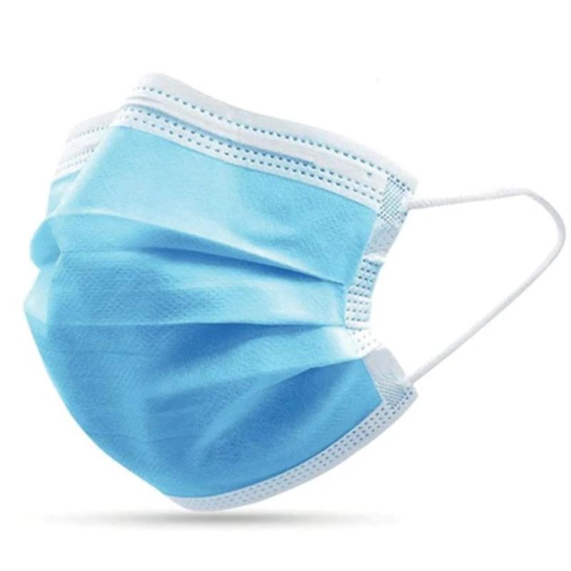 EARLOOP 3-PLY FACE MASK 50/BX - Disposable